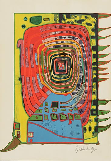 Hundertwasser_the false eyelash_1