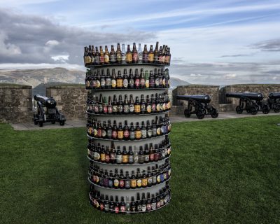 Beer bottles, Sterling Castle, Scotland 04594