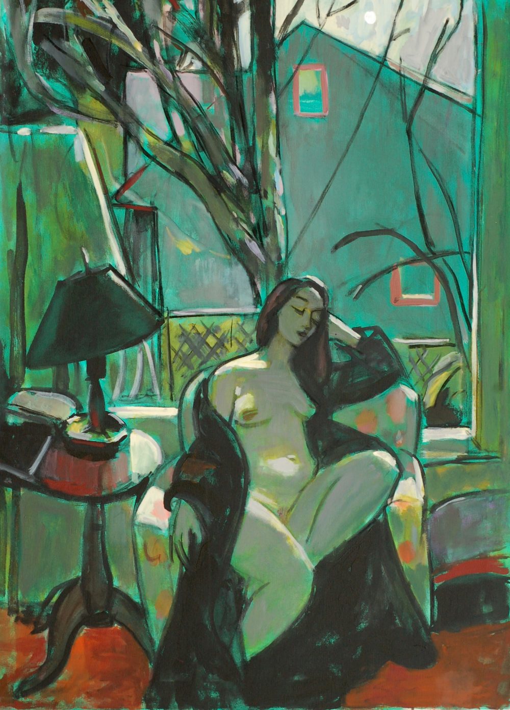 Green Moonlight, 40x54