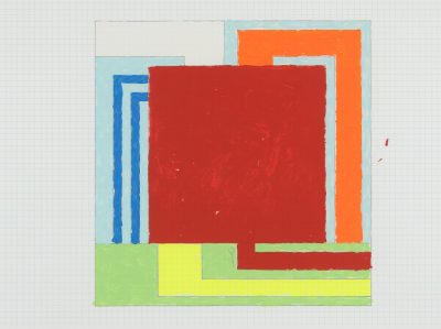 Halley untitled red cell2