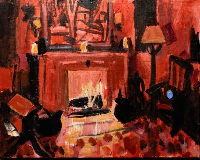 fireplace