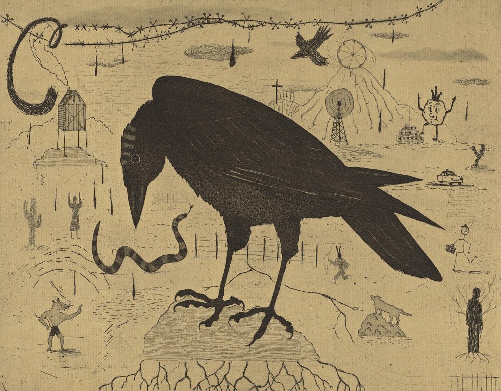 crow of the plague