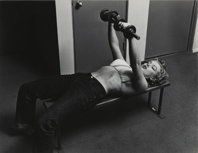 Marilyn With Barbells