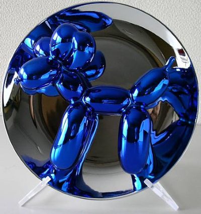 blue balloon dog