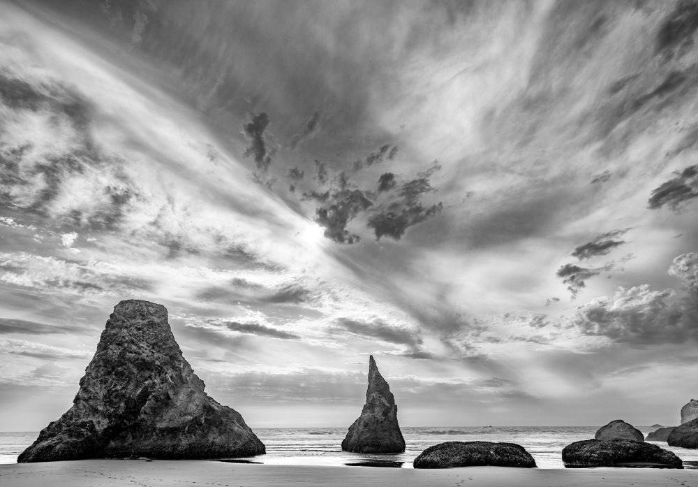 Afternoon Clouds, Bandon #C-3915