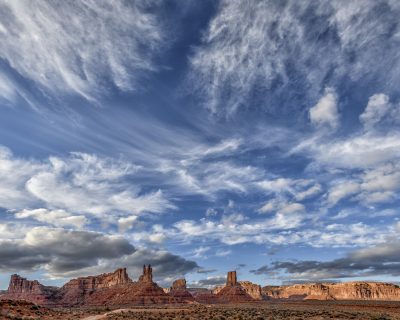 Clouds, Valley of the Gods, Utah #4-6873