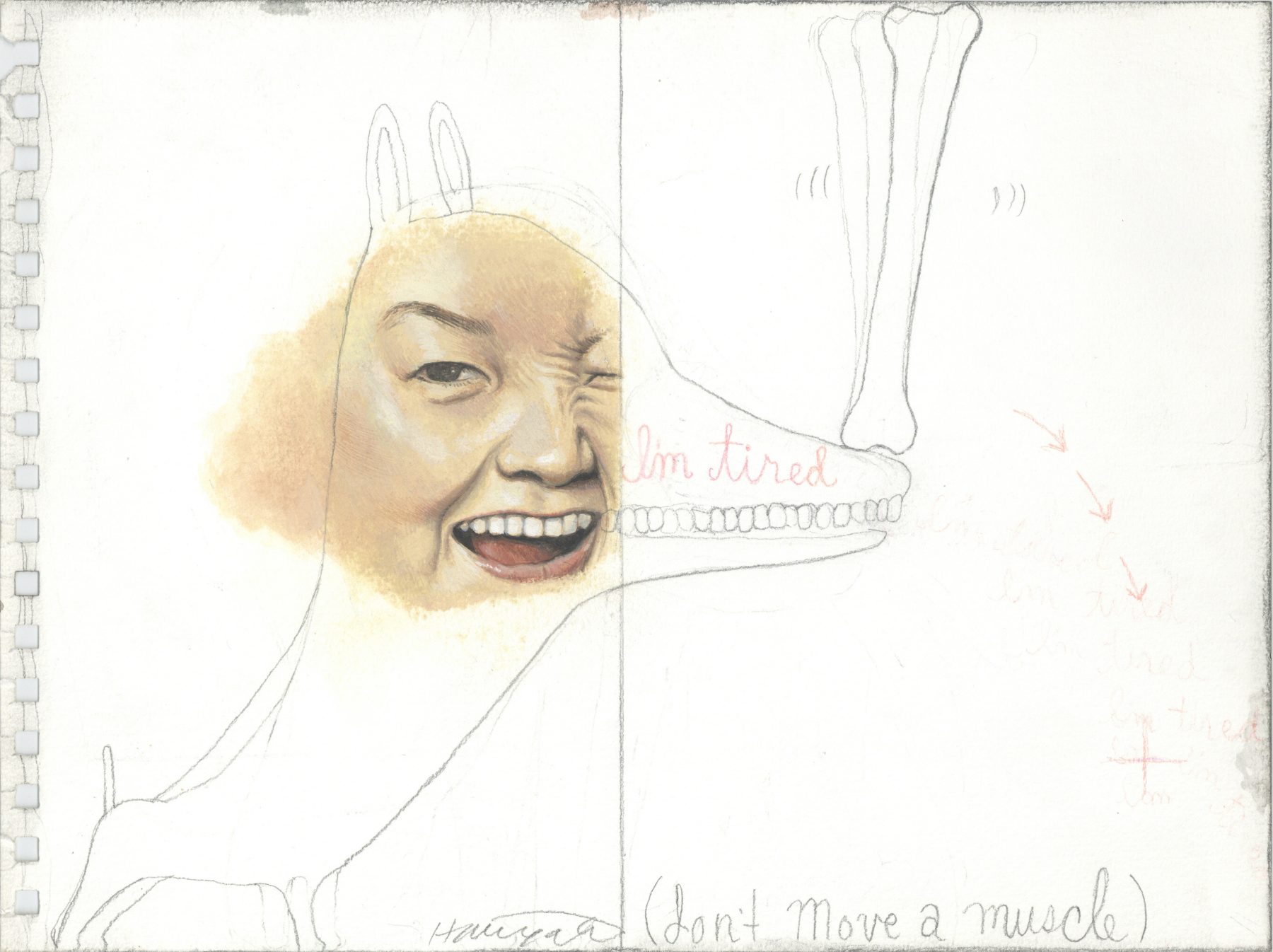 DON'T MOVE A MUSCLE - Augen Gallery