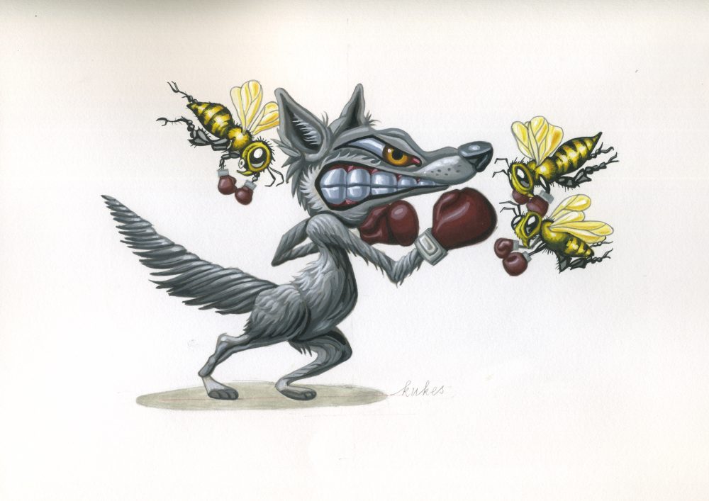 Wolf Boxing Bees
