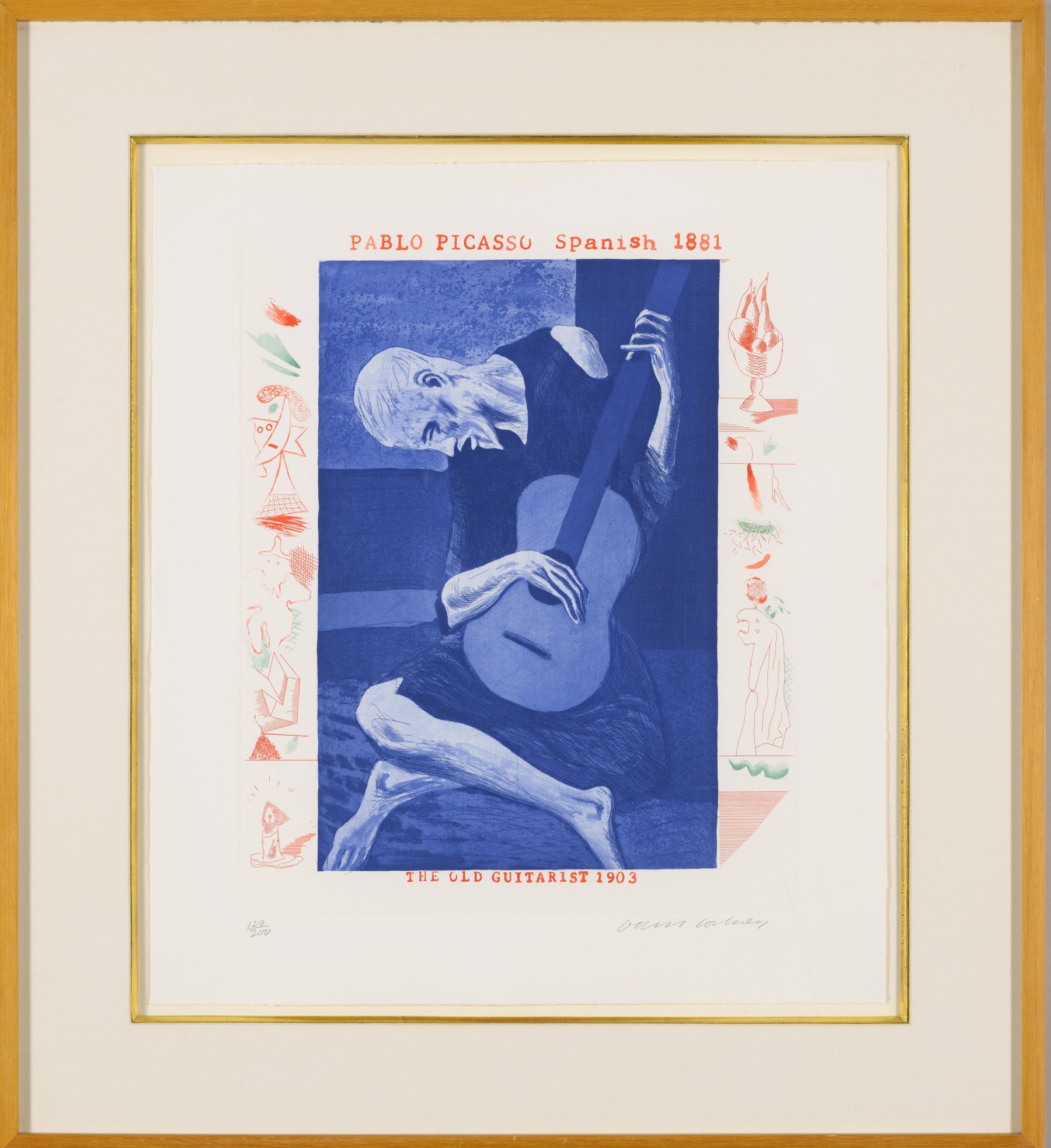 THE OLD GUITARIST THE BLUE GUITAR SUITE Augen Gallery the-old-guitarist-the-blue-guitar-suite-augen-gallery