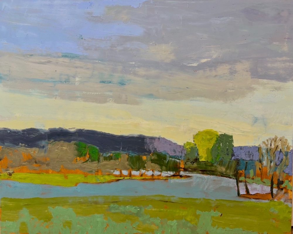 Across the Waters the Wind That Blows 2025 o:p 24 x 30