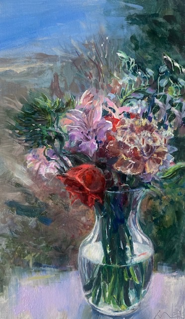 A Simple Bouquet In Shadow, 2026