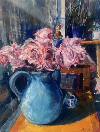 Light From The Window On A Blue Vase, 2026