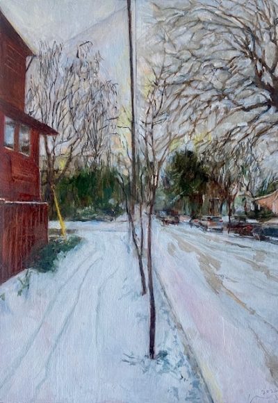 Snow On SE 20th Avenue , 2026